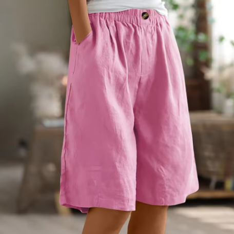 Ashcroft | Fenna Wide-Leg Casual Shorts