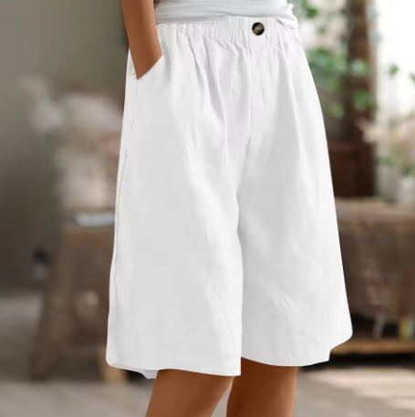 Ashcroft | Fenna Wide-Leg Casual Shorts