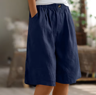 Ashcroft | Fenna Wide-Leg Casual Shorts