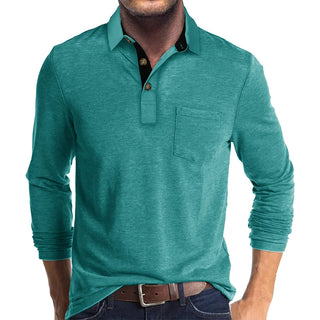 Ashcroft | Men's Solid Colour Long Sleeve Shirt