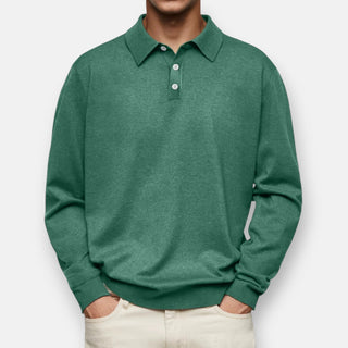 Ashcroft | Aiden Long-Sleeve Polo
