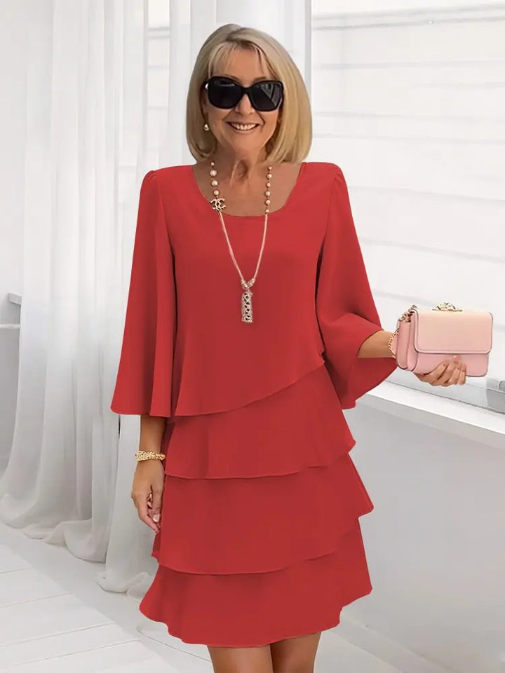 Catherine | Elegant Ruffle Dress
