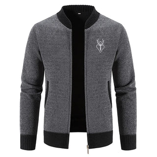 Pieter | Knitted Cardigan with Autumn Detail