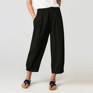 High-Waist Harem Trousers