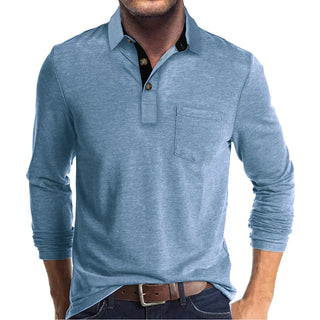 Ashcroft | Men's Solid Colour Long Sleeve Shirt