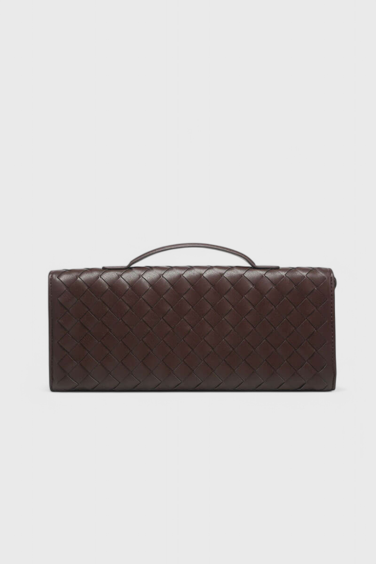 Melanie | Gold Bow Clutch