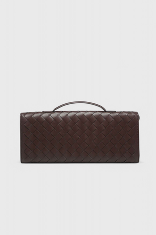 Melanie | Gold Bow Clutch