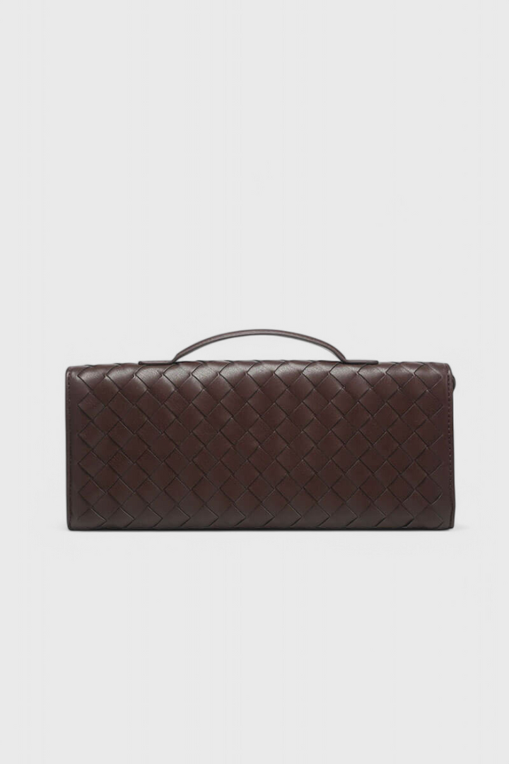 Melanie | Gold Bow Clutch