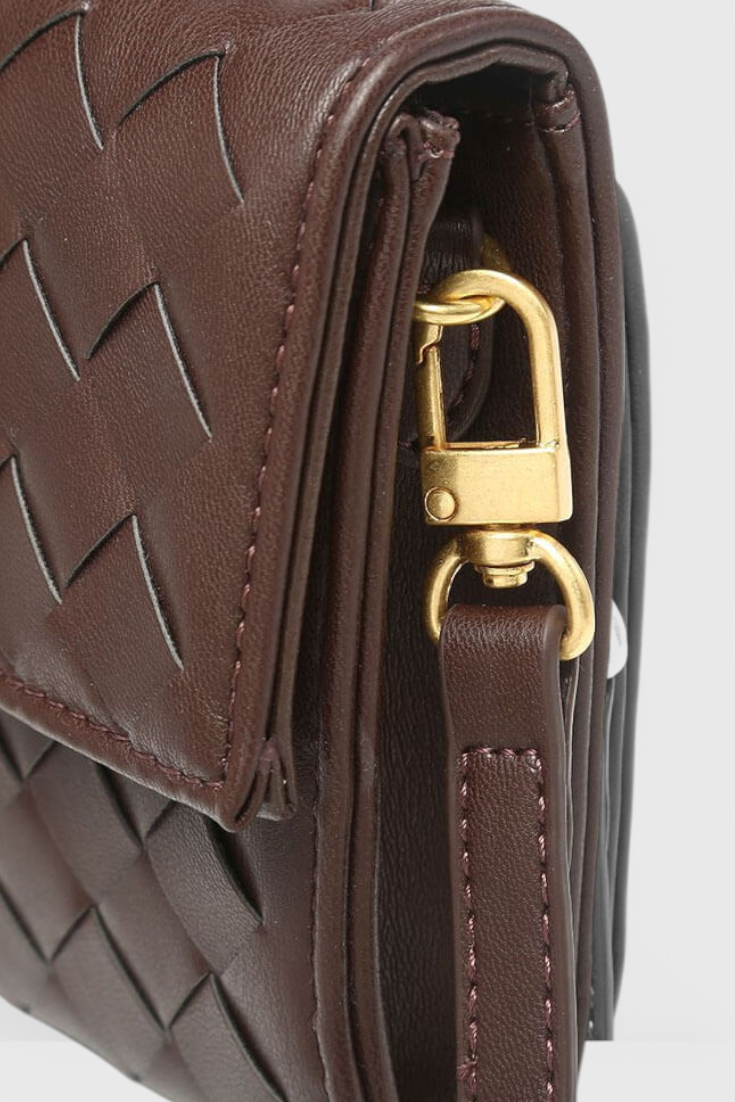 Melanie | Gold Bow Clutch