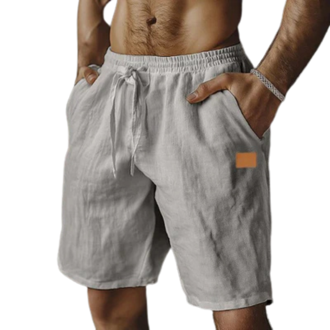 Cazel | Men's Relaxed Linen Shorts