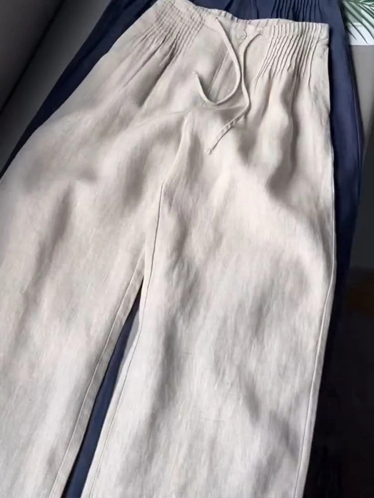 Ashcroft | Mara Lightweight Summer Linen Trousers