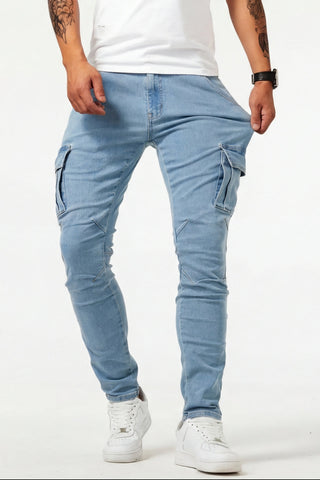 Ashcroft | Men's Stretch Cargo Jeans