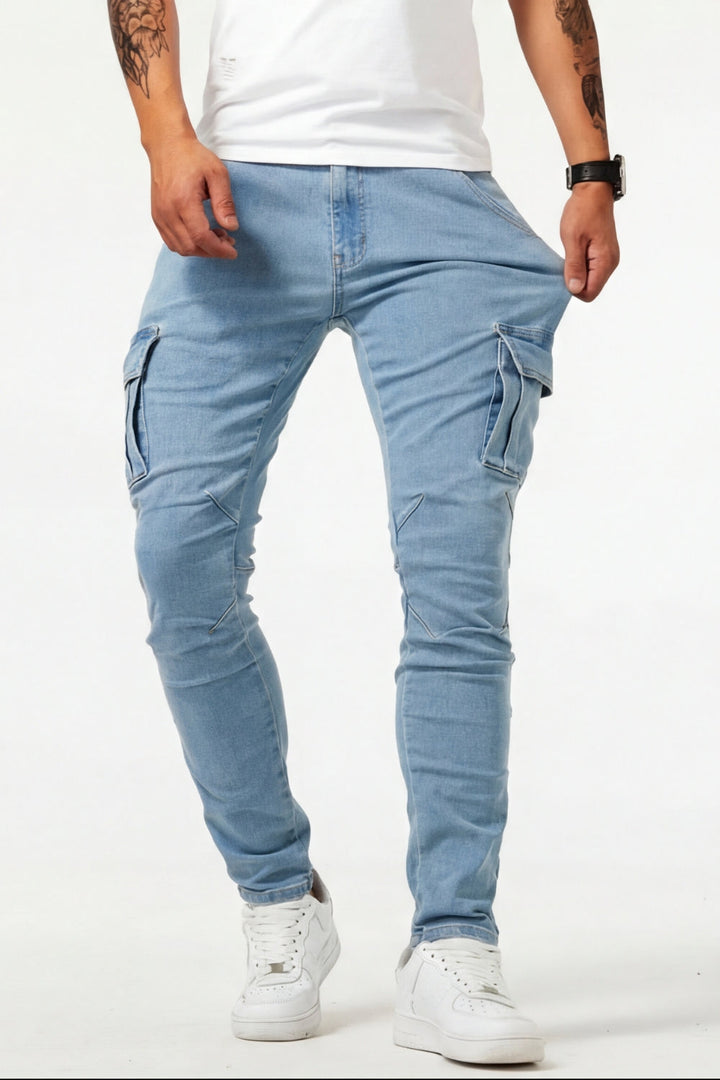 Ashcroft | Men's Stretch Cargo Jeans