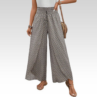 Ashcroft | Wide-Leg Trousers in Geometric Print