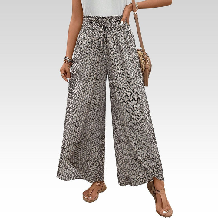 Ashcroft | Wide-Leg Trousers in Geometric Print