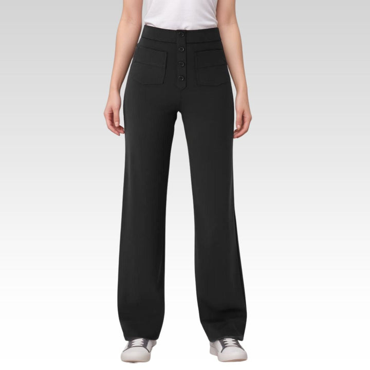 Ashcroft | High-Waisted Stretch Trousers