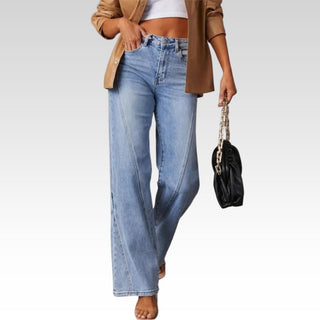 Ashcroft | High-Waisted Wide-Leg Jeans