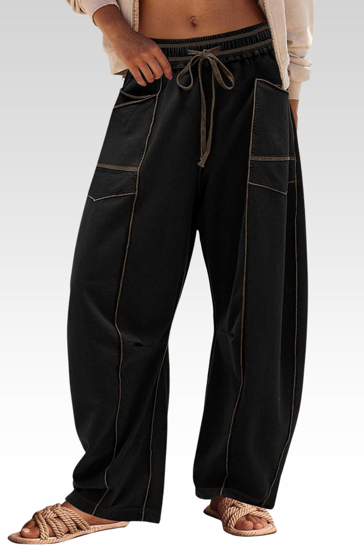 Ashcroft | Barrel-Leg Lounge Trousers