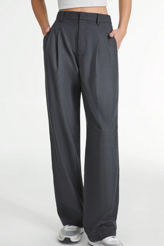Ashcroft | Wide-Leg Tailored Trousers