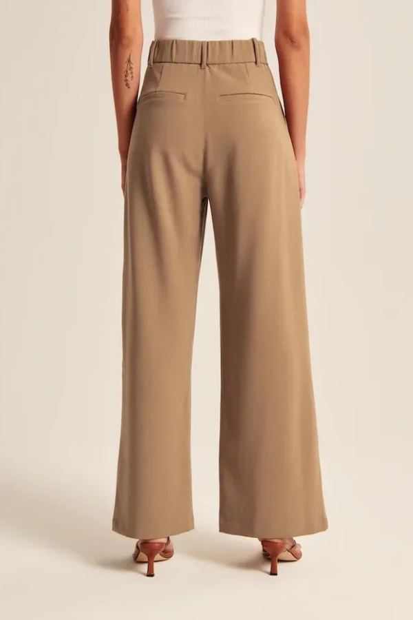 Ashcroft | Wide-Leg Tailored Trousers