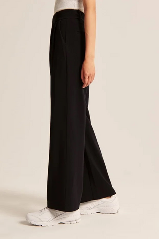 Ashcroft | Wide-Leg Tailored Trousers