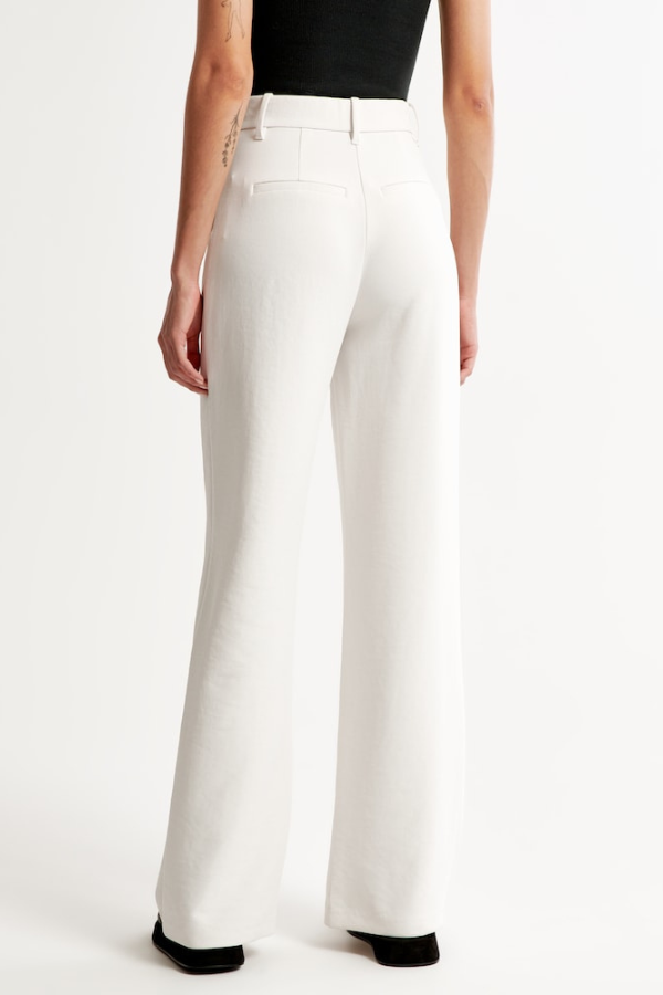 Ashcroft | Wide-Leg Tailored Trousers