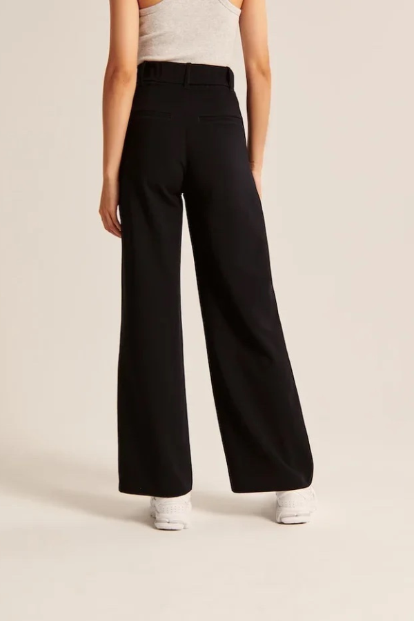 Ashcroft | Wide-Leg Tailored Trousers