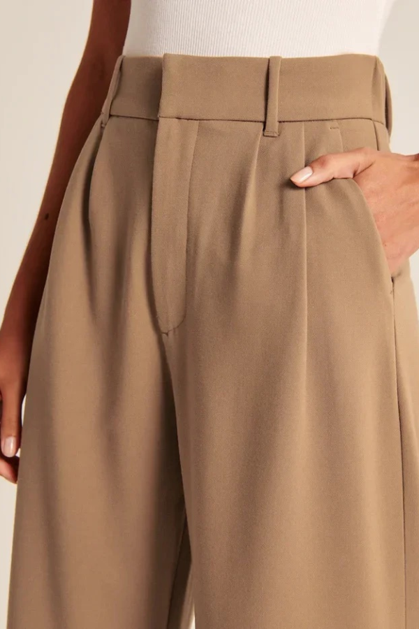 Ashcroft | Wide-Leg Tailored Trousers