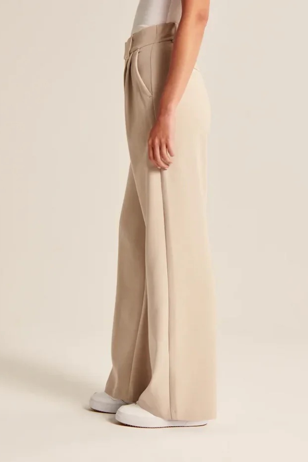 Ashcroft | Wide-Leg Tailored Trousers