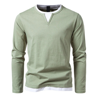 Ashcroft | Long-Sleeve Cotton T-Shirt