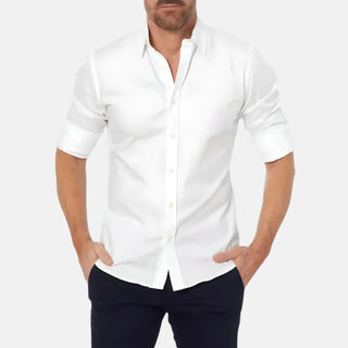 Ashcroft | Rodolfo Zip-Up Shirt