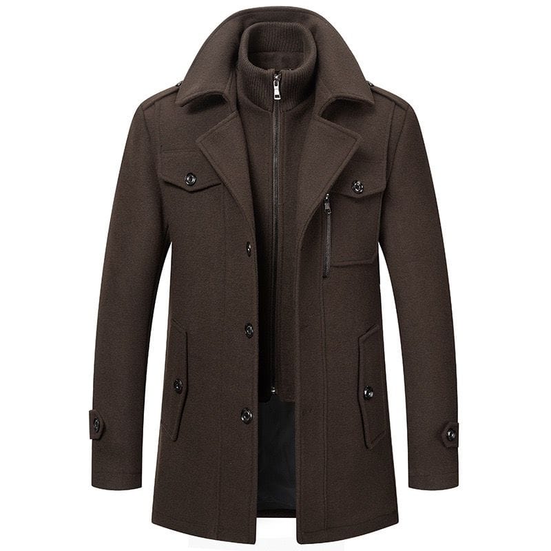 Ashcroft | Luxury Wool Coat with Thermal Inner Jacket