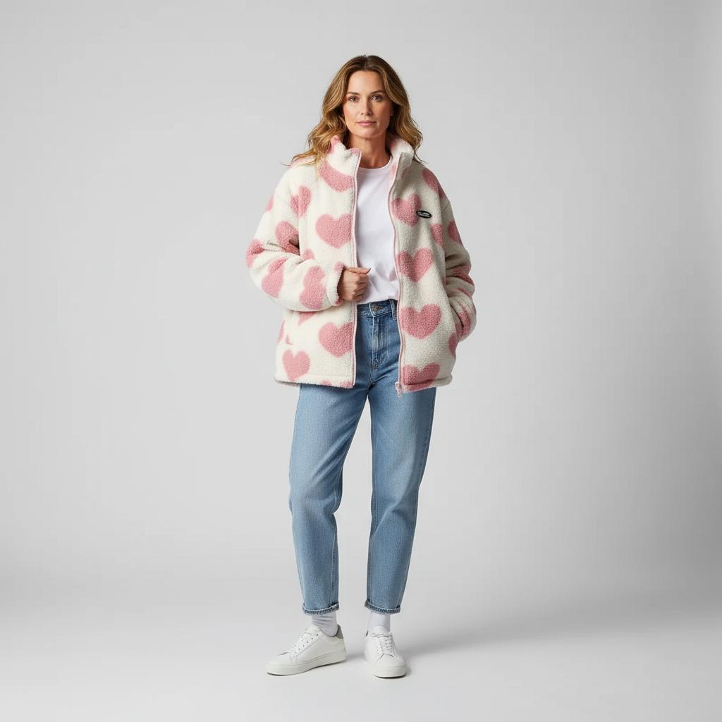 Ashcroft | Reversible Heart Print Jacket