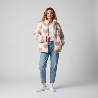 Ashcroft | Reversible Heart Print Jacket