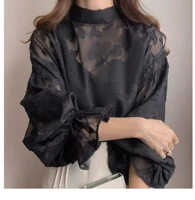 Talía | Floral Long-Sleeve Blouse