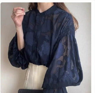 Talía | Floral Long-Sleeve Blouse