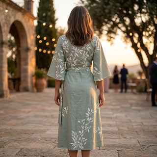 Eden | High-Waist Floral Dress