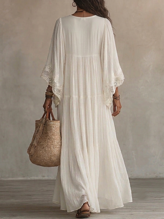 Ashcroft | Chiffon Lace Maxi Dress