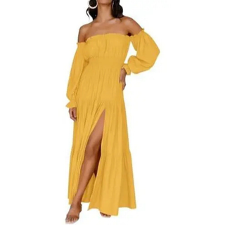 Ashcroft Bohemian Off-Shoulder Layered Maxi – view 9