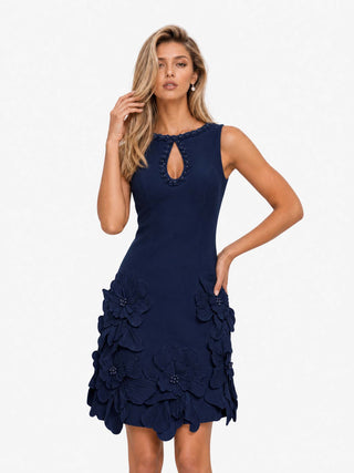 Sleeveless Cut-Out Mini Dress