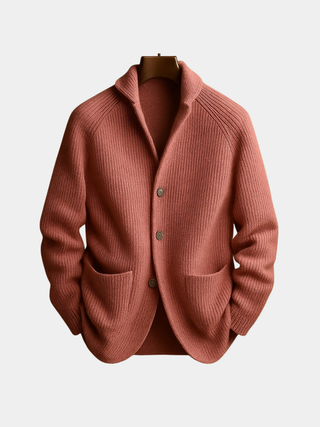 Ashcroft | Ribbed Wool-Blend Knitted Waistcoat