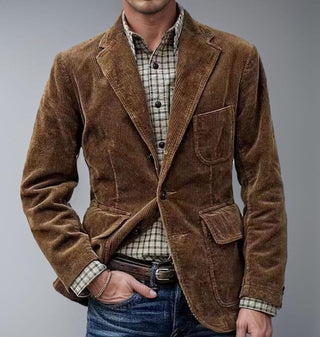 Ashcroft | Italian Corduroy Jacket and Waistcoat Set