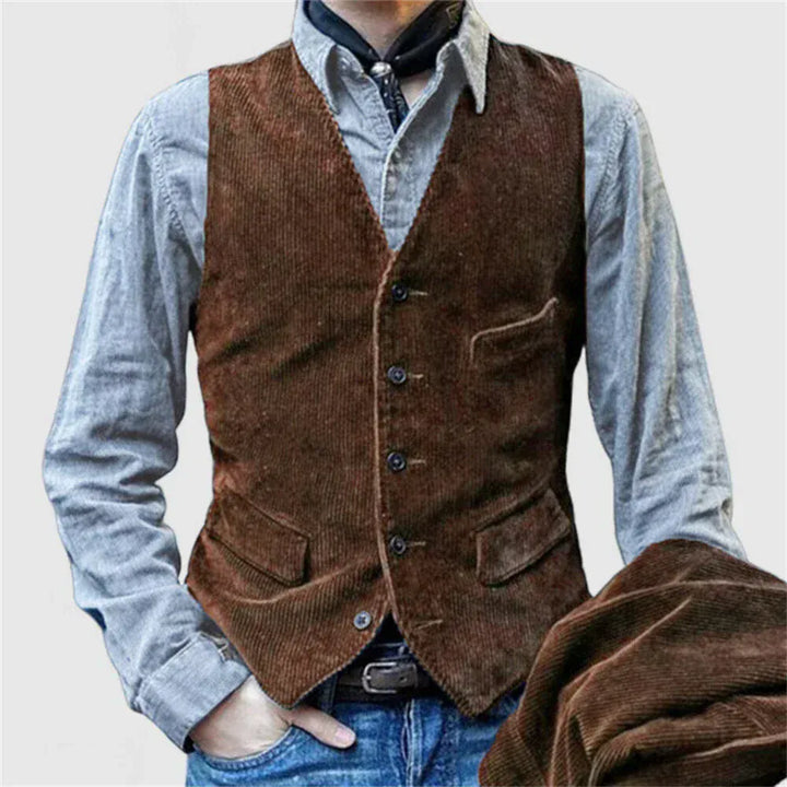 Ashcroft | Italian Corduroy Jacket and Waistcoat Set