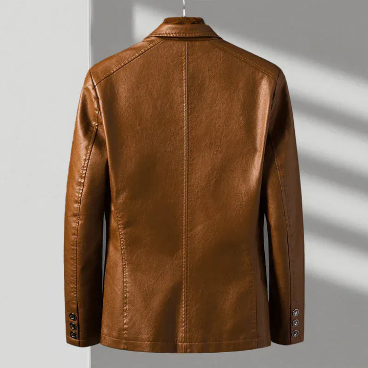 DONACCI Leather Blazer