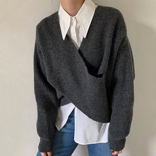 Cazel | Chic Cross-Knit Jumper