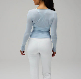 Motion Wrap Blouse