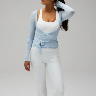 Motion Wrap Blouse
