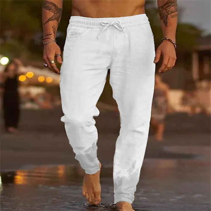 Ashcroft | Men's Relaxed Cotton Beach Trousers