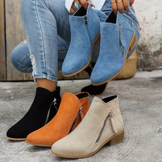 Ashcroft | Céline Trendy Heeled Suede Boots
