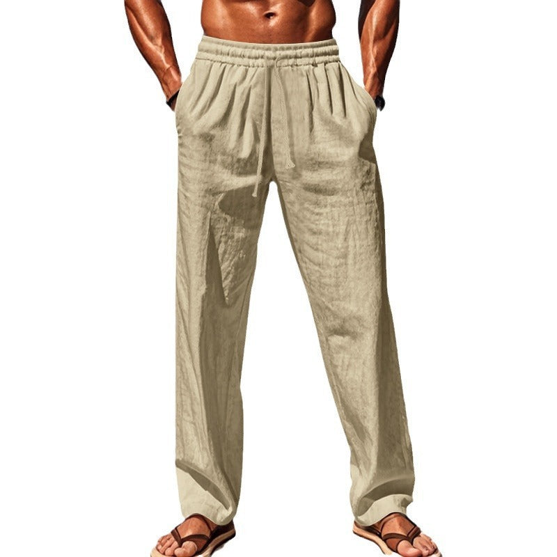 Ashcroft | Breathable Cotton Relaxed Casual Joggers